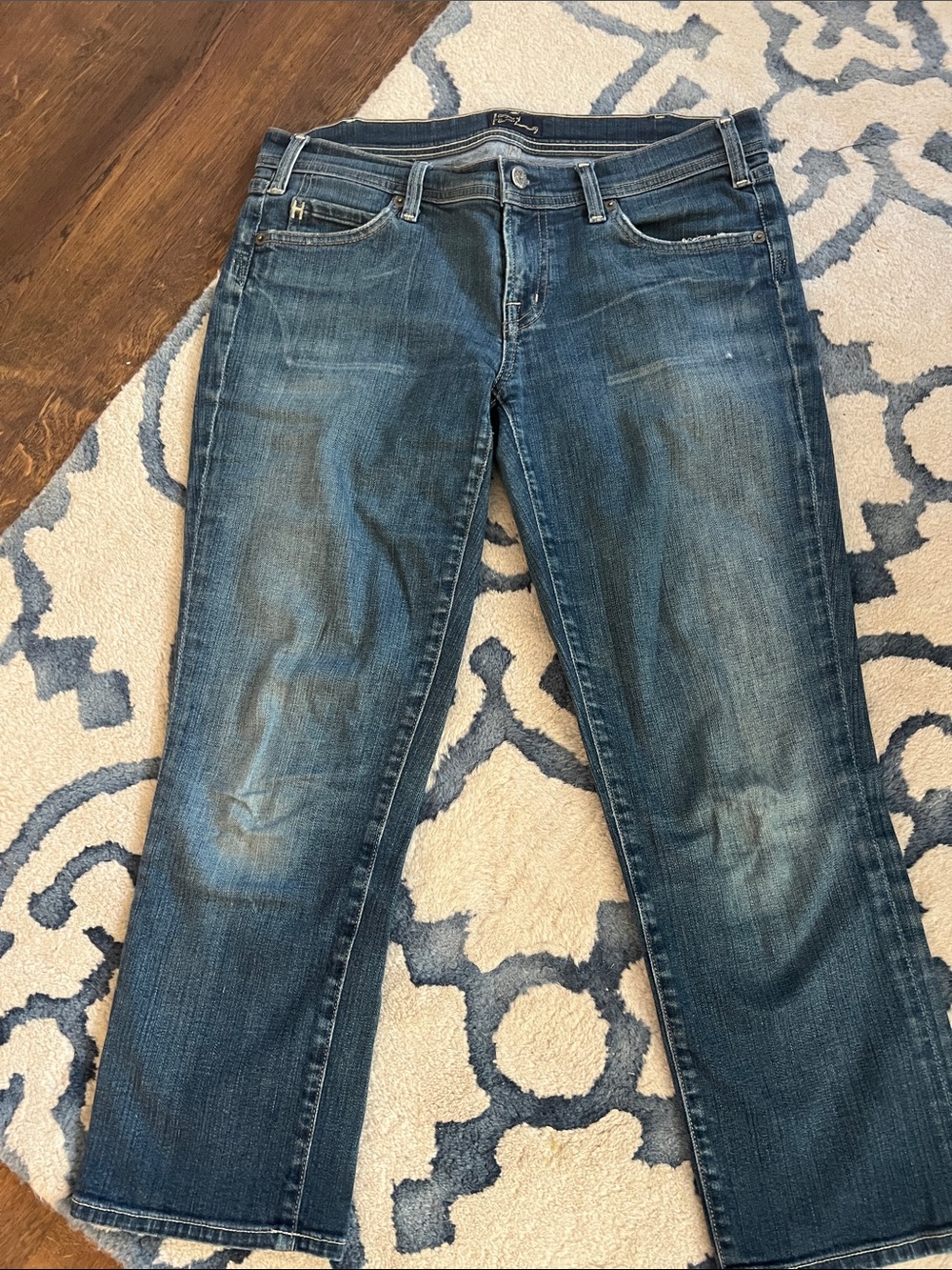 Vintage Citizens Of Humanity by Jerome Dahan Steaight Leg Ankle Jeans